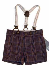 Zara baby kockás rövidnadrág 4187